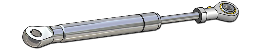 Gas spring - Stainless steel
