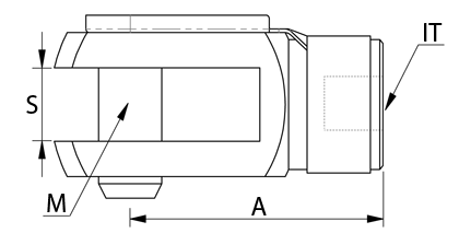 Technical drawing - Clevis