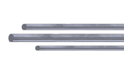 Technical drawing - straight spring wire