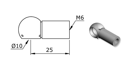 Technical drawing - EF-BS013Z