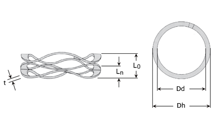 Technical drawing - MW0375-0150-04S